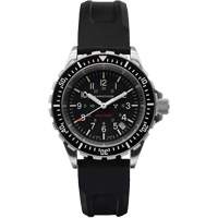 Large Diver's Quartz Watch, Digital, Battery Operated, 41 mm, Black SPOC Demo