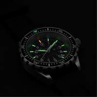 Large Diver's Quartz Watch, Digital, Battery Operated, 41 mm, Black SPOC Demo