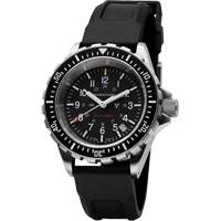 Large Diver's Quartz Watch, Digital, Battery Operated, 41 mm, Black SPOC Demo