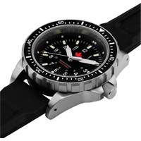 Red Maple Jumbo Diver's Quartz Watch, Digital, Battery Operated, 46 mm, Black SPOC Demo