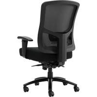 Chaise &agrave; dossier haut avec m&eacute;canisme &agrave; basculement synchronis&eacute; robuste Raven 400, Mailles, Noir, Capacit&eacute; 400 lb SPOC Demo