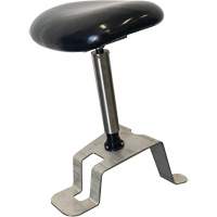 TA200 Sit-Stand Stool, Vinyl, Black, 280 lbs. Capacity SPOC Demo
