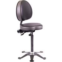TA190 Ergonomic Industrial Stool, Stationary, Adjustable Height, 280 lbs. Capacity SPOC Demo