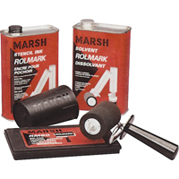 Rolmark Stencil Systems - 1 1/2" Replacement Roller SPOC Demo