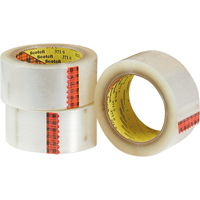 Ruban d'emballage Scotch 375, Adh&eacute;sif Thermofusible, 3,2 mils, 48 mm (1-22/25") x 50 m (164') SPOC Demo