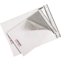 XPak Polyethylene Bubble Mailers, Polyethylene, 10-1/2" W x 16" L SPOC Demo
