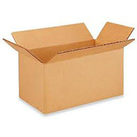 Corrugated Box, 8" L x 4" W x 4" H, Flute C SPOC Demo