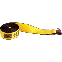 Winch Straps, Flat Hook, 3" W x 30' L, 5400 lbs. (2450 kg) Working Load Limit SPOC Demo