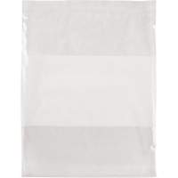 White Block Poly Bags, Reclosable, 15" x 12", 2 mils SPOC Demo