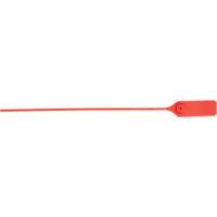 Heavy-Duty Security Seal, 13", Plastic, Pull-Up Seal SPOC Demo