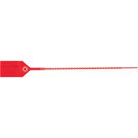 Standard-Duty Security Seal, 9", Plastic, Plastic Seal SPOC Demo