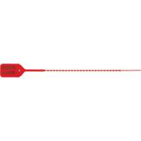 Standard-Duty Security Seal, 9", Plastic, Pull-Through SPOC Demo
