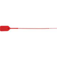 Standard-Duty Security Seal, 9", Plastic, Pull-Through SPOC Demo
