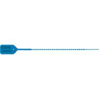 Standard-Duty Security Seal, 9", Plastic, Pull-Through SPOC Demo