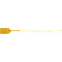 Standard-Duty Security Seal, 9", Plastic, Pull-Through SPOC Demo