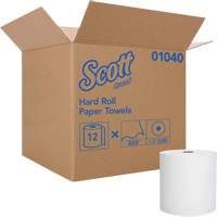 Serviettes en rouleaux durs Essential de Scott, 1 pli, Standard, 800' lo SPOC Demo