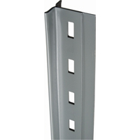 Montant en T pour rayonnage enclenchable Interlok, Acier, Hauteur 112" SPOC Demo