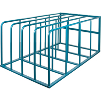 Standard Vertical Sheet Racks, 84" W x 50" D x 36-3/4" H, 4000 lbs. Capacity SPOC Demo