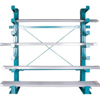 Cantilever Bar-Stock Racking - Light-Duty, Single Sided, 12" Arm, 75" H SPOC Demo
