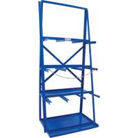 Bar Storage Rack, Vertical, 3 Levels, 36" W x 24" D x 84" H, 3000 lbs. Cap. SPOC Demo