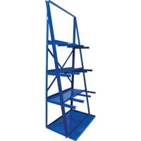 Bar Storage Rack, Vertical, 3 Levels, 36" W x 24" D x 84" H, 3000 lbs. Cap. SPOC Demo