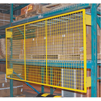 Grilles de protection arri&egrave;re pour palettier, 144" la x 48" h, Ferrures de 6" SPOC Demo