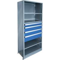 Cabinet d'entreposage &agrave; tiroirs int&eacute;gr&eacute; Interlok SPOC Demo
