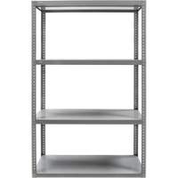 Heavy-Duty Shelving, Steel, Bolted, 3000 lbs. Capacity, 36" W x 72" H x 18" D SPOC Demo