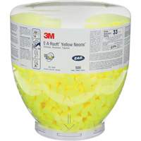 Bouchons d'oreilles E-A-RSoft Yellow Neon, Vrac - Contenant SPOC Demo