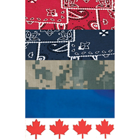 ALLEGRO INDUSTRIES Cool Offs Bandana, Red SPOC Demo