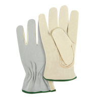 Split Back Driver's Gloves, Medium, Grain Cowhide Palm SPOC Demo