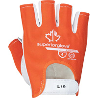 Vibrastop Half-Finger Vibration-Dampening Gloves, Size Large, Goatskin Palm SPOC Demo