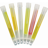 6" Cyalume&reg; Lightsticks, Red, 30 mins. Duration SPOC Demo