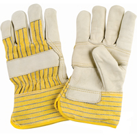 Gants d'ajusteur doubl&eacute;s pour l'hiver &agrave; paume renforc&eacute;e, T-Grand, Paume en Cuir fleur de vache, Doublure en Molleton de coton SPOC Demo