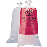 Hazardous Waste Disposal Bags, Bio-Hazard, 24" L x 12" W, 1.5 mils, 3.7 L (1 Gal.) Capacity SPOC Demo