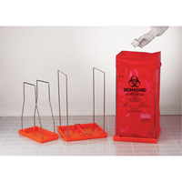 Clavies&reg; Bag Holders, Bio-Hazard, 14" L x 14" W SPOC Demo