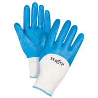Gants enduits et tricot&eacute;s sans coutures de poids moyen, 10/T-Grand, R&ecirc;vetement Nitrile, Calibre 13, Enveloppe en Coton SPOC Demo