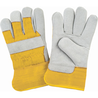 Gants d'ajusteur doubl&eacute;s pour l'hiver de premi&egrave;re qualit&eacute;, T-Grand, Paume en Cuir de vache refendu, Doublure en Molleton de mousse SPOC Demo