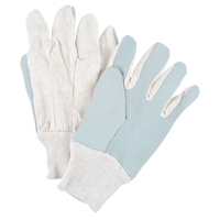 Premium Work Gloves, Large, Split Cowhide Palm SPOC Demo