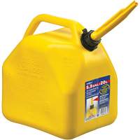 Jerricans, 5,3 gal. US/20,06 L, Jaune, Conformes aux normes CSA/ULC SPOC Demo