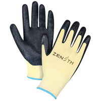 Gants r&eacute;sistants &agrave; la coupe avec prise sup&eacute;rieure, Taille T-Grand/10, Calibre 13, Rev&ecirc;tement Mousse de nitrile, Enveloppe en Aramide, ANSI/ISEA 105 niveau 3/EN 388 niveau 5 SPOC Demo