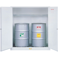 Hazardous Waste Safety Cabinets, 55 US gal. Cap., White SPOC Demo
