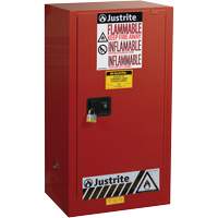 Armoire de s&eacute;curit&eacute; pour la peinture et les encres combustibles EX Sure-Grip, 20 gal., 2 tablettes SPOC Demo