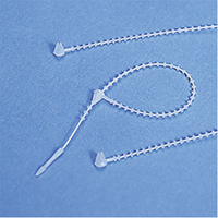 Options de finition pour &eacute;tiquettes - attaches en billes de nylon SPOC Demo