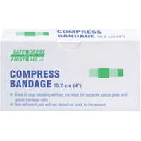 Compress (Pressure) Bandages, 4" L x 4" W SPOC Demo