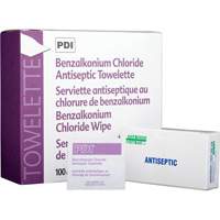 Benzalkonium Chloride Wipes, Towelette, Antiseptic SPOC Demo