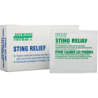 Tampons AfterBite pour le soulagement des piqûres d'insectes SPOC Demo