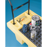 Poly-Spillcart Cart, 66.5" L x 29" W x 43.9" H, 57 US gal. Spill Cap. SPOC Demo