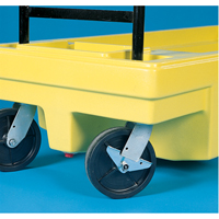 Poly-Spillcart Cart, 66.5" L x 29" W x 43.9" H, 57 US gal. Spill Cap. SPOC Demo