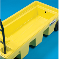 Poly-Spillcart Cart, 66.5" L x 29" W x 43.9" H, 57 US gal. Spill Cap. SPOC Demo